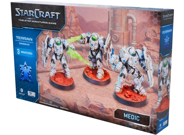 StarCraft Terran Medic Tabletop Miniatures Game 