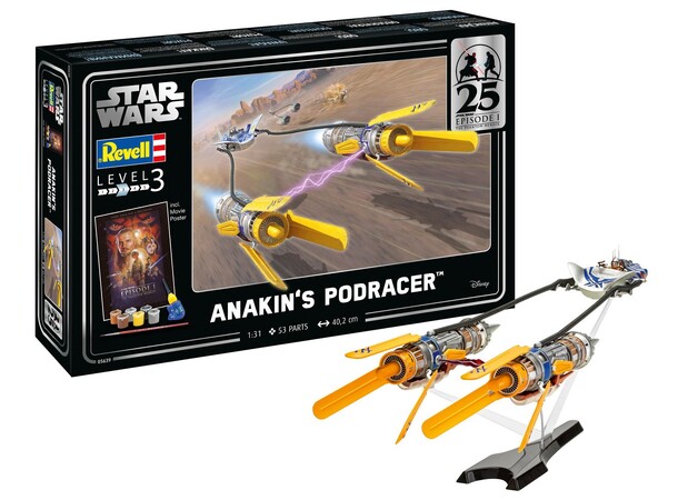 Star Wars Anakins Podrace Gift Set Revell 1:131 Byggsats 