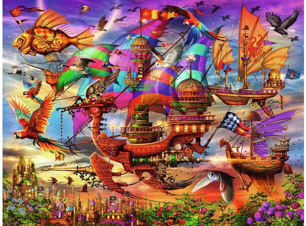 The Flight 1500 bitar Pussel Ravensburger Puzzle 