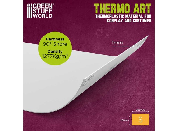 ThermoArt Pearly White 200x300mm Green Stuff World 