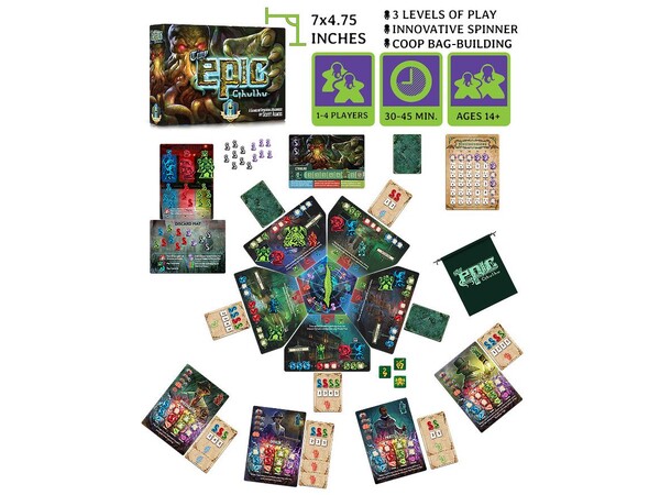 Tiny Epic Cthulhu Brädspel 