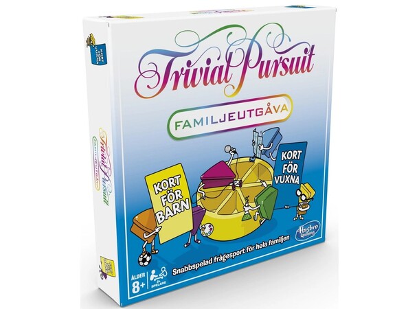 Trivial Pursuit Family Brädspel Svensk utgåva 