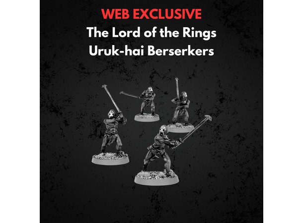 Uruk-hai Berserkers Middle-earth Strategy Battle Game 