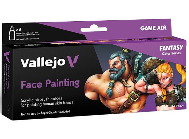 Vallejo Face Painting Set 