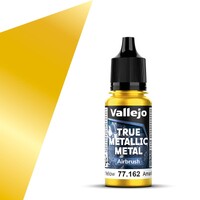 Vallejo True Metallic Airbrush Radiant Yellow - True Metallic Metal