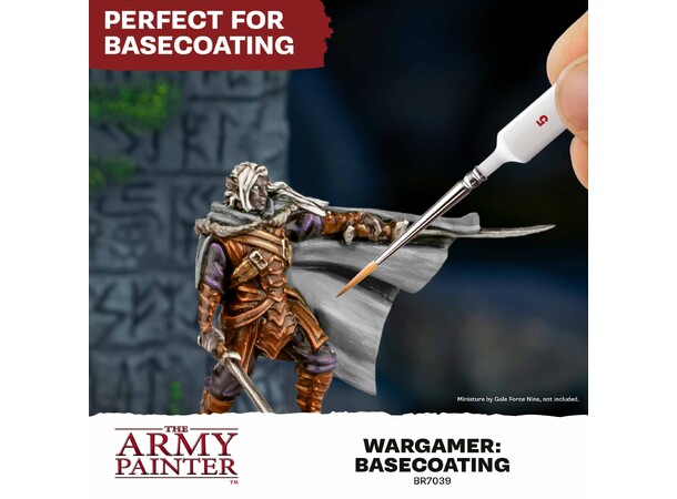 Wargamer Basecoating Brush The Army Painter - 2025 
