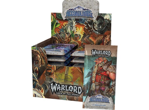 Warlord Into the Accordlands Booster Box Saga of the Storm 