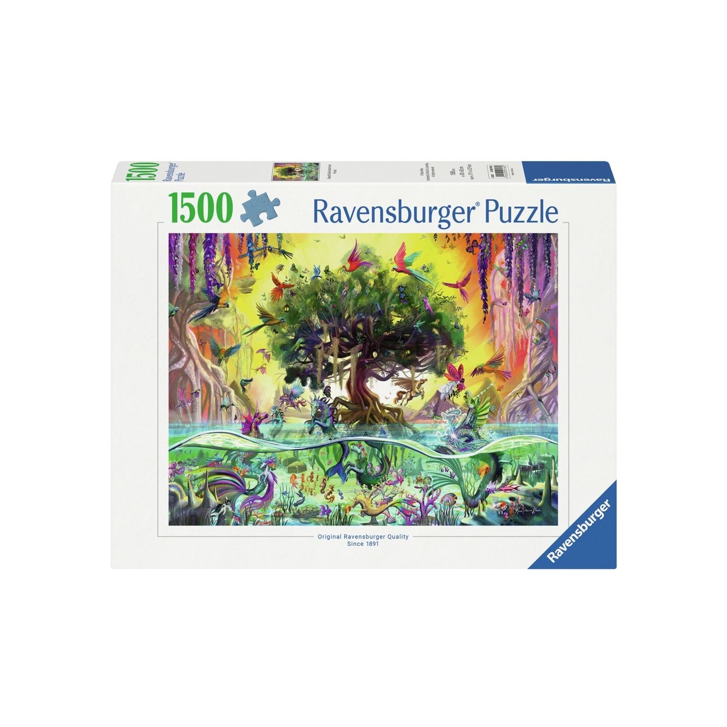 Sea Unicorn and Friends 1500 bitar Pussel - Ravensburger Puzzle