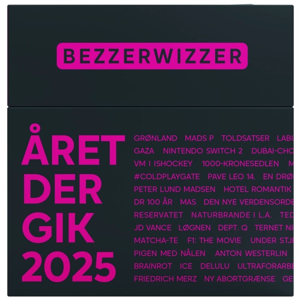 Bezzerwizzer Mini Året der Gik 25 DANSK 2025