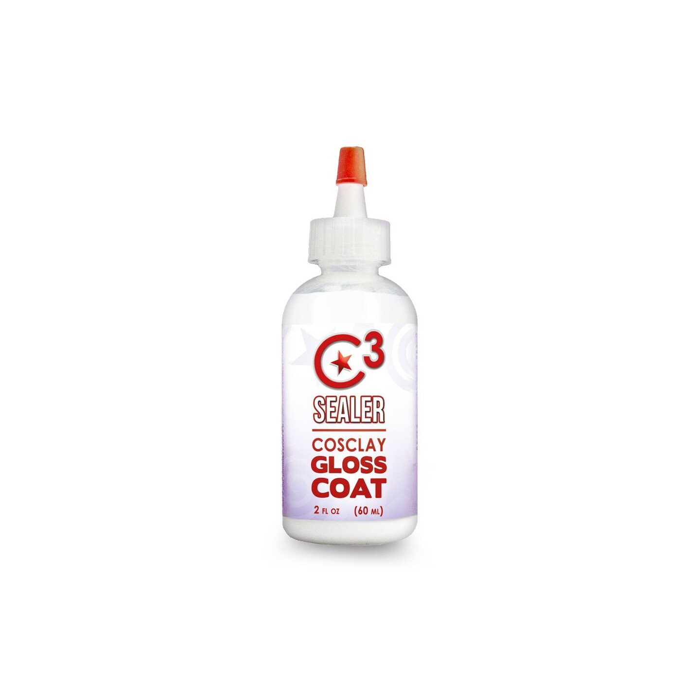 Cosclay Sealer CLEAR Coat  GLOSS 60ml