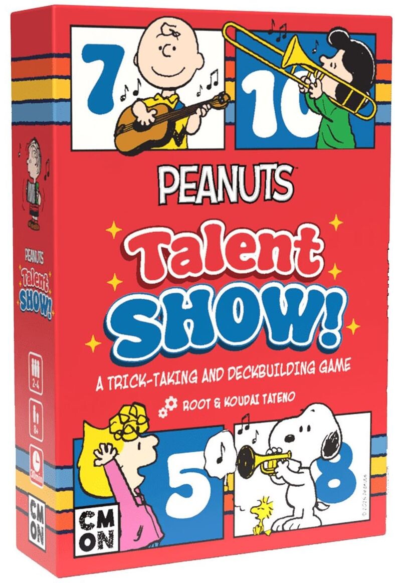 Peanuts Talent Show Kortspel