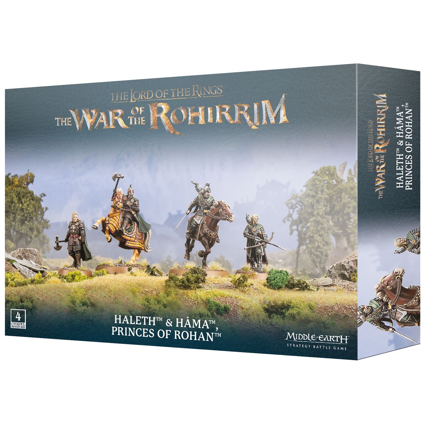 Haleth & Hama Princes of Rohan Middle-earth Strategy Battle Game