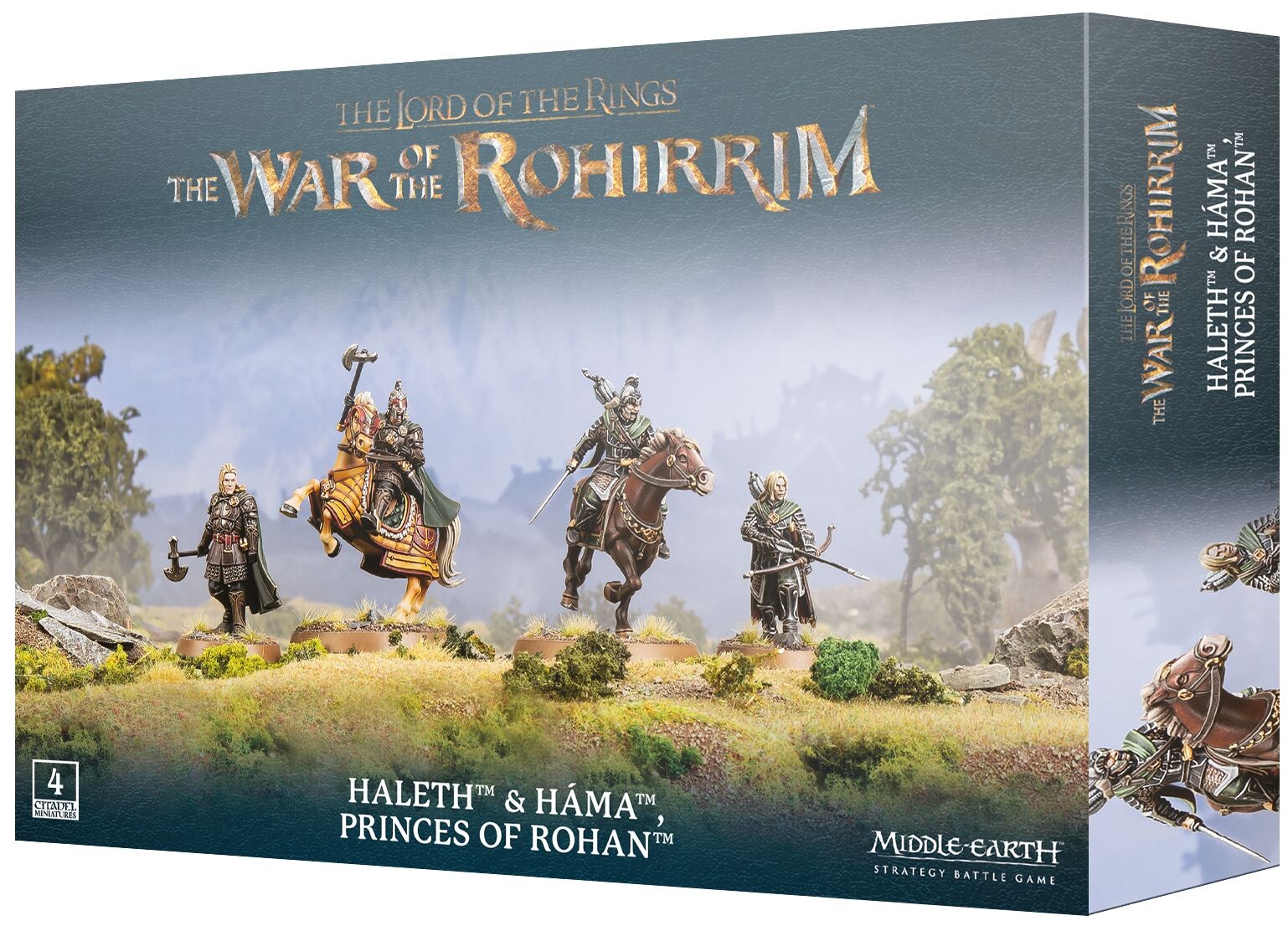 Haleth & Hama Princes of Rohan Middle-earth Strategy Battle Game