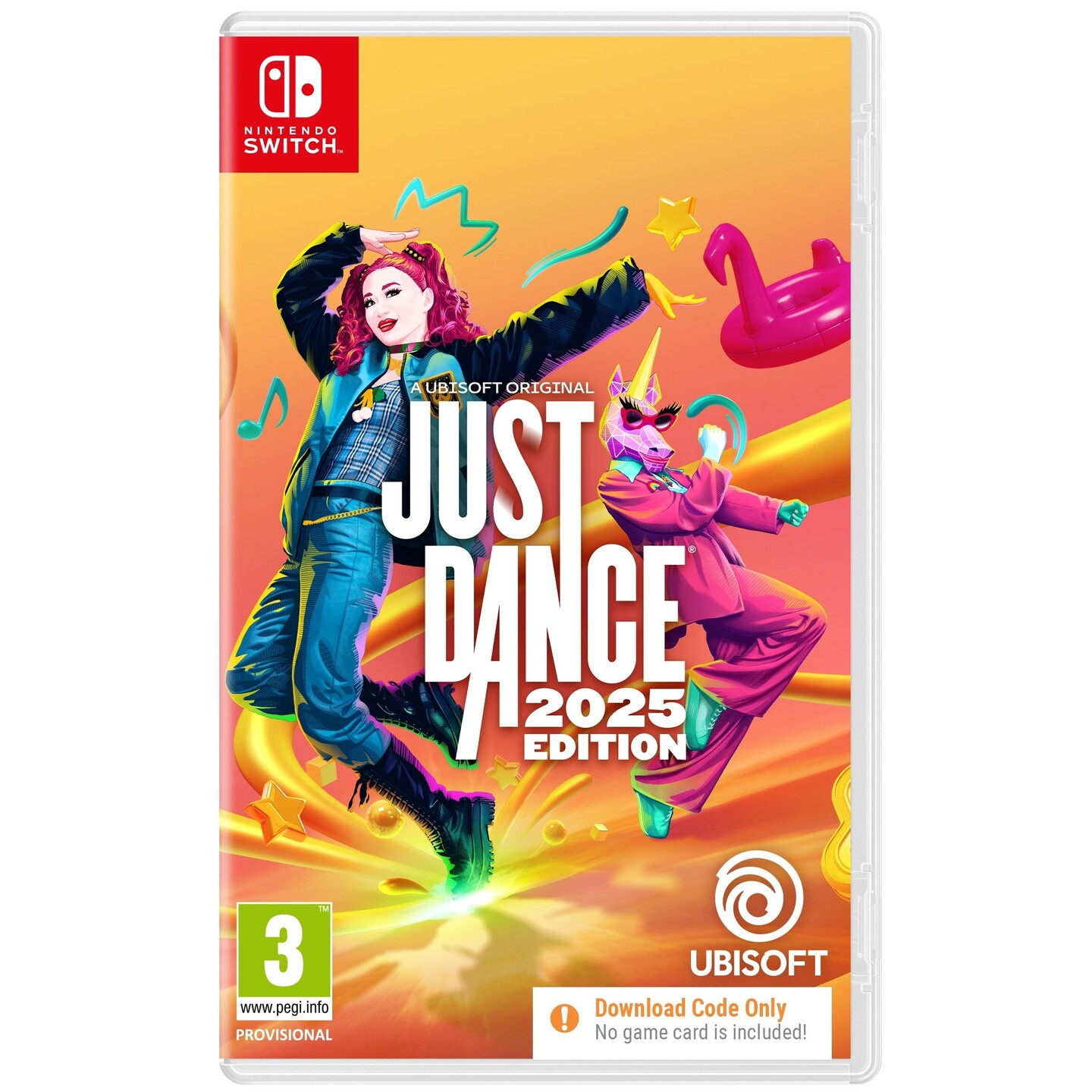 Just Dance 2025 Edition Switch Code-in-Box