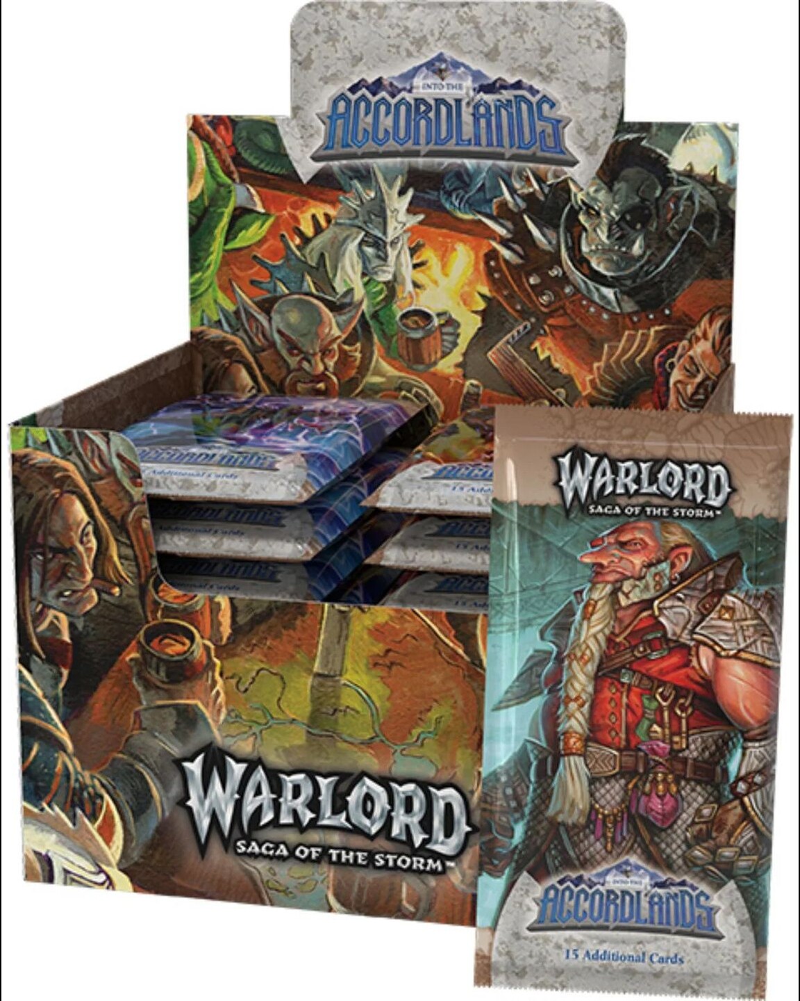 Warlord Into the Accordlands Booster Box Saga of the Storm