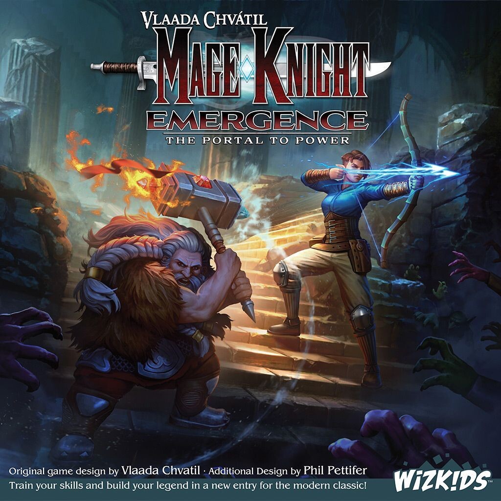 Mage Knight Emergence Portal to Power Brädspel