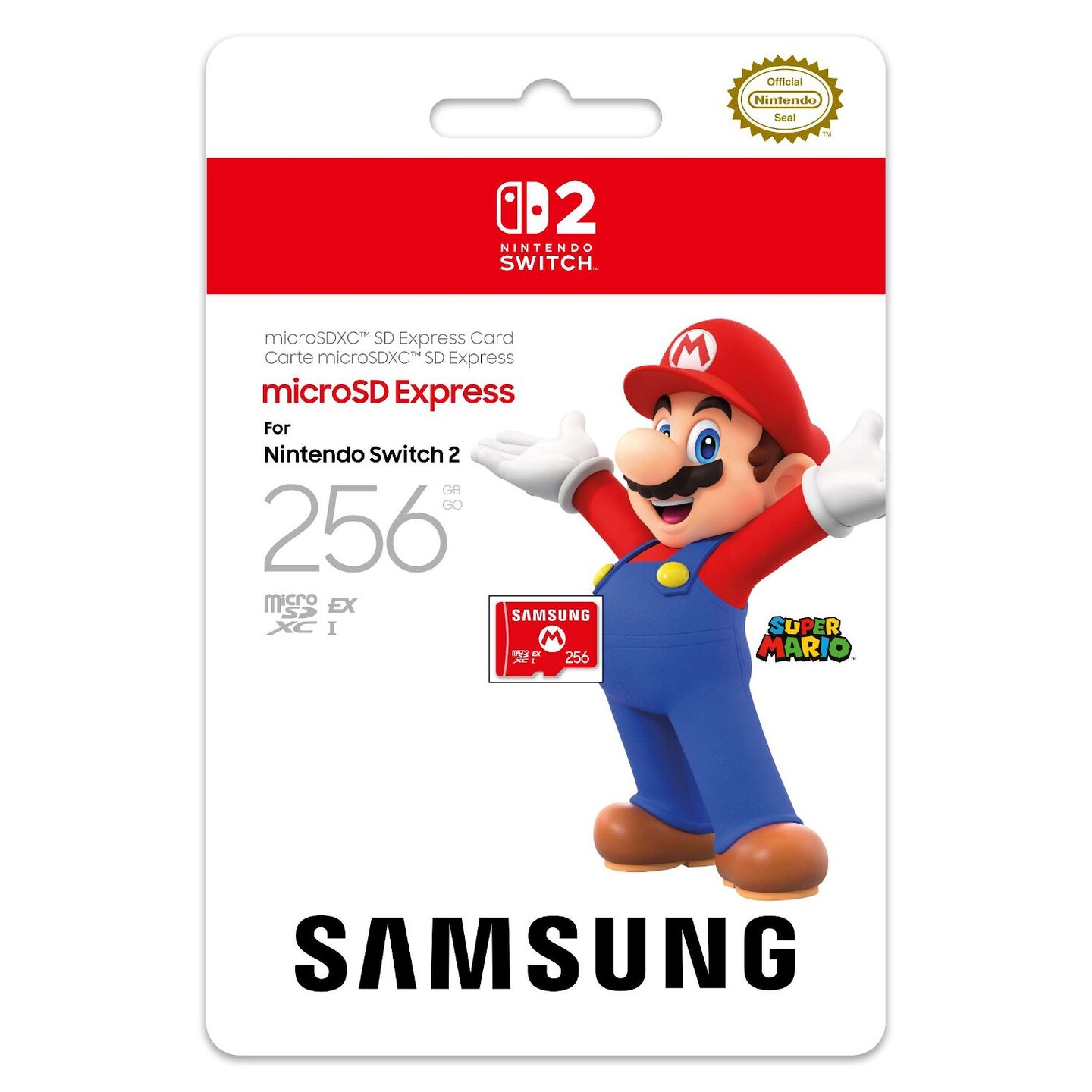 Samsung MicroSD Express 256GB Switch 2