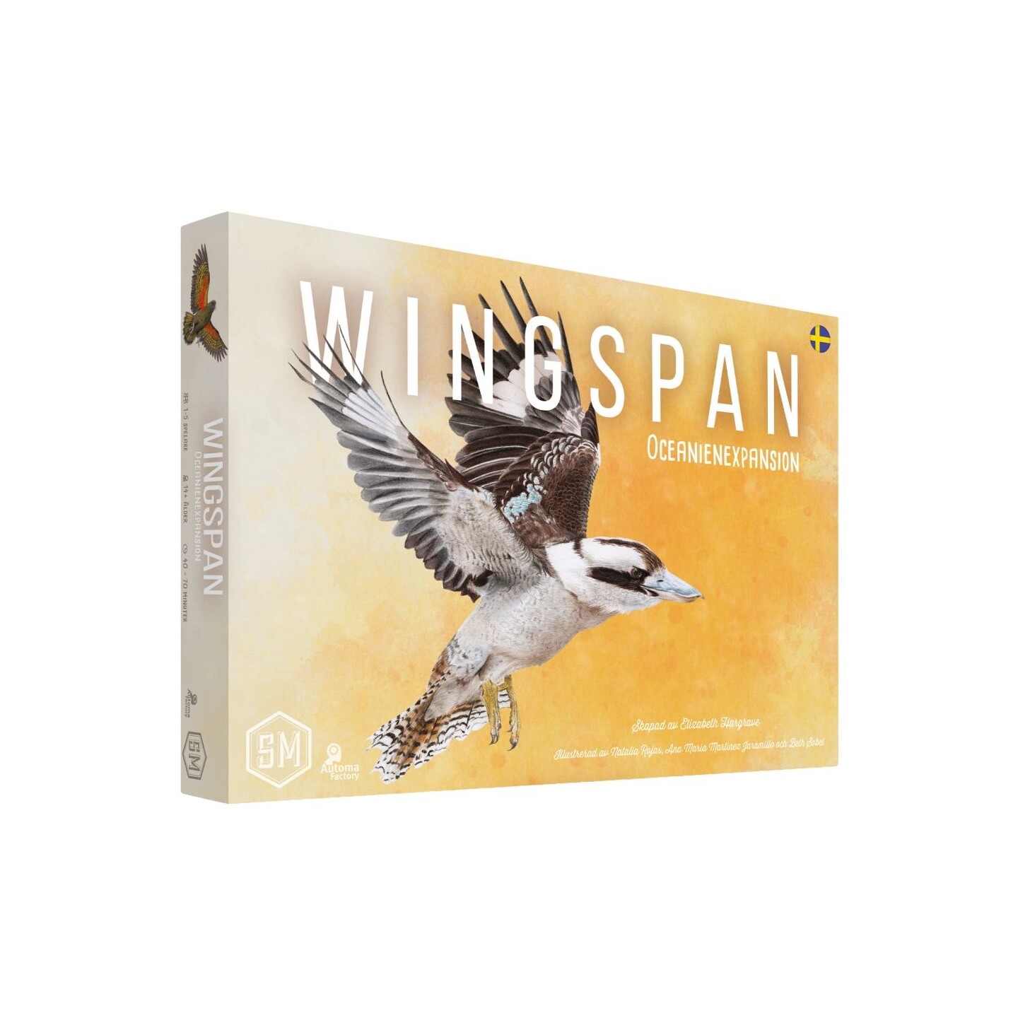 Wingspan Oceanien Expansion Svensk utgåva - Expansion till Wingspan