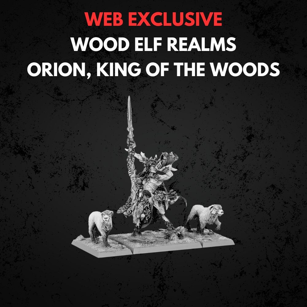 Wood Elf Realms Orion King of the Woods Warhammer The Old World