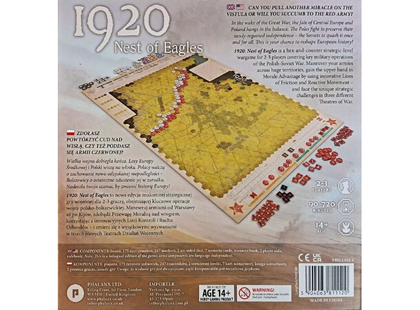 1920 Nest Of Eagles Brädspel 
