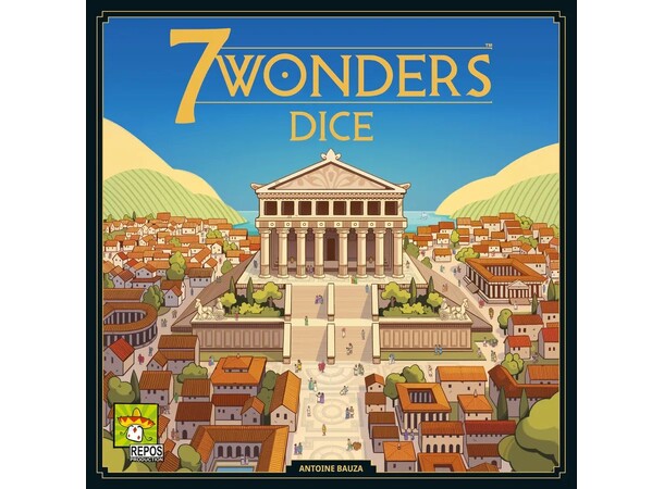 7 Wonders Dice Brädspel Svensk utgåva 