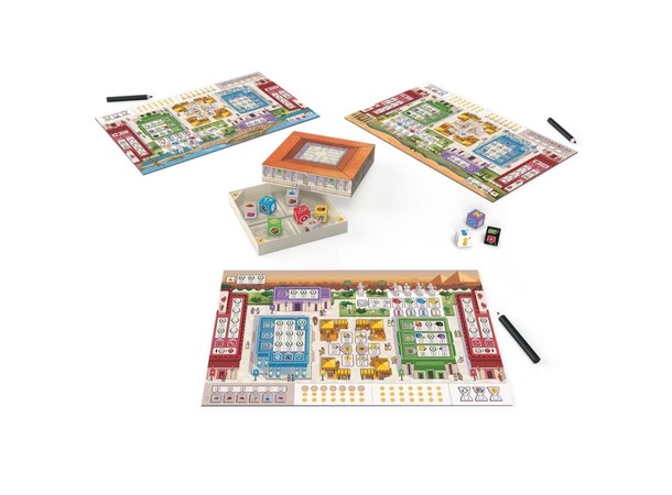 7 Wonders Dice Brädspel Svensk utgåva 