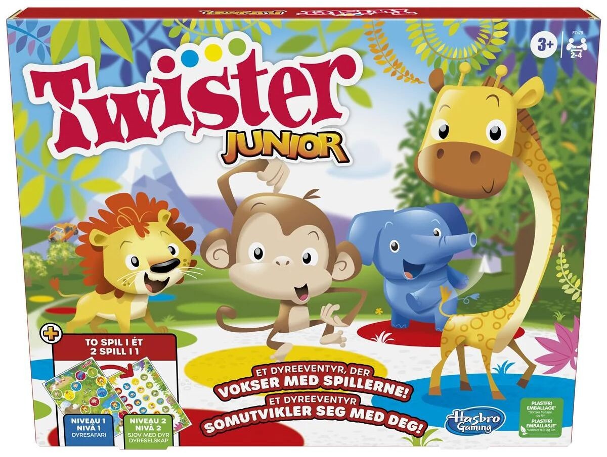 Twister Junior 2 Games In 1 NO/DK