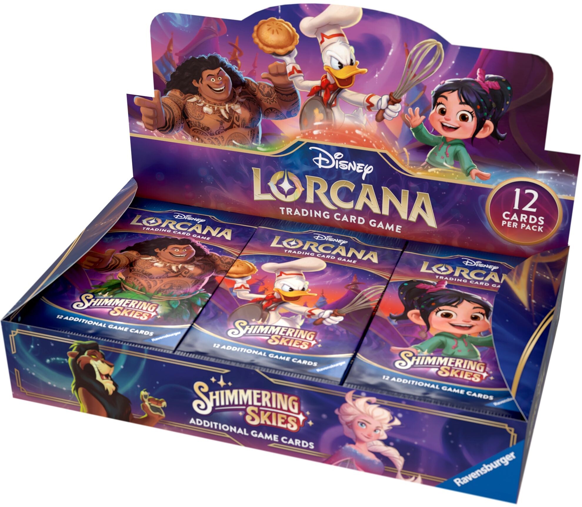 Disney Lorcana Shimmering Skies Display Booster Box