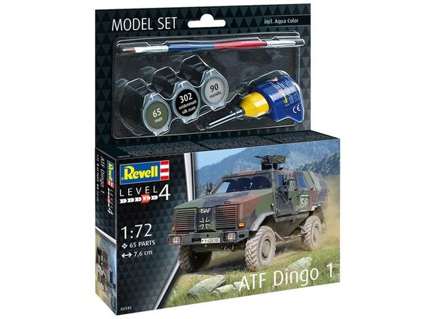 ATF Dingo 1 Starter Set Revell 1:72 Byggsats 