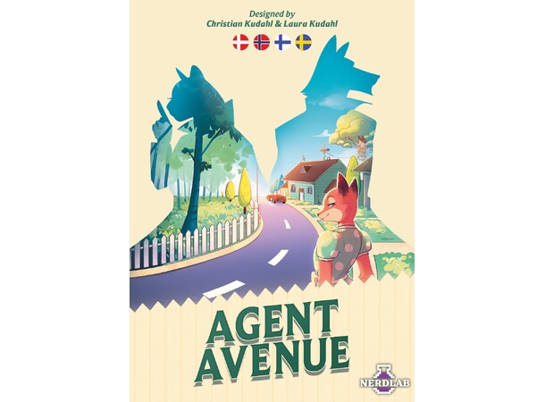 Agent Avenue Brädspel Svensk utgåva 
