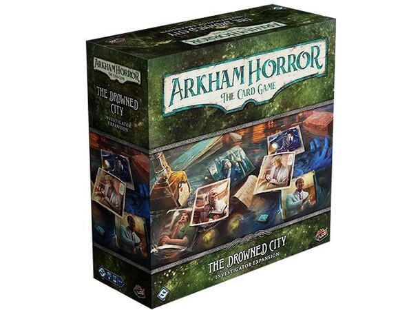 Arkham Horror TCG Drowned City Investiga Investigator Expansion 
