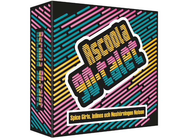 Ascoola 90-talet Partyspel Svensk utgåva 