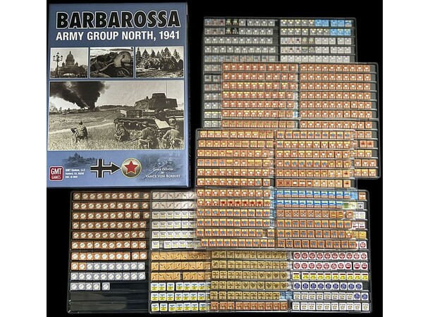 Barbarossa Army Group North 1941 2nd Edition Brettspill 