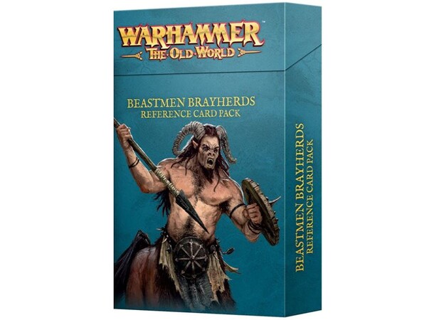 Beastmen Brayherds Reference Cards Warhammer The Old World 