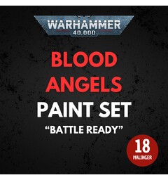 Blood Angels Paint Set Warhammer 40K - Battle Ready