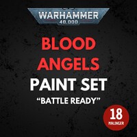 Blood Angels Paint Set Warhammer 40K - Battle Ready