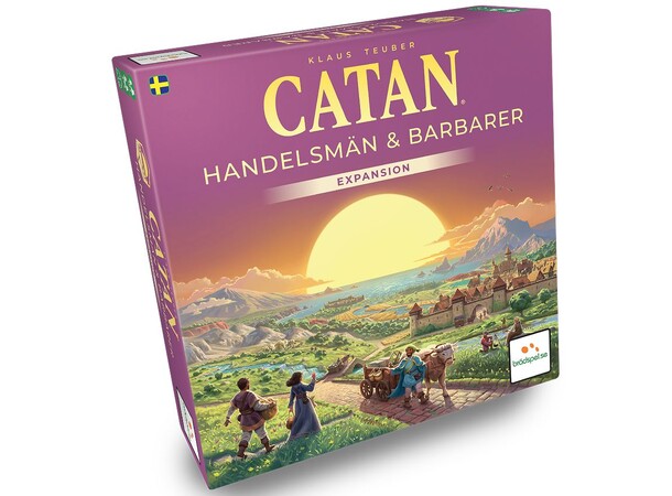 Catan Expansion Handelsmän 2-4 Handelsmän & Barbarer - Svensk utgåva 