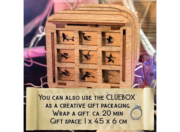 Cluebox Davy Jones Locker Escape Room in a Box 