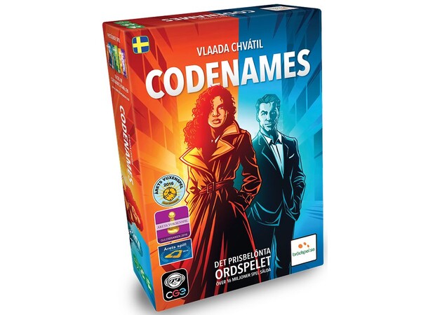 Codenames Ordspel Svensk utgåva 