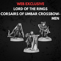 Corsairs of Umbar Crossbowmen Middle-earth Strategy Battle Game