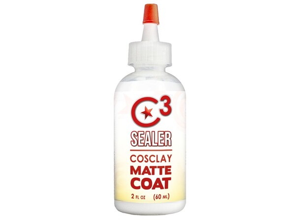 Cosclay Sealer CLEAR Coat  MATTE 60ml 