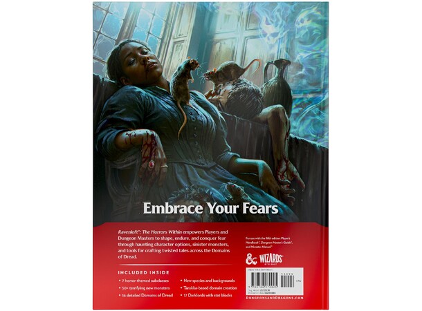 D&D Ravenloft Gameplay Expansion The Horrors Within 