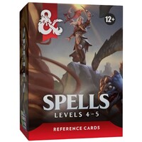 D&D Spells Levels 4-5 Dungeons & Dragons Reference Cards