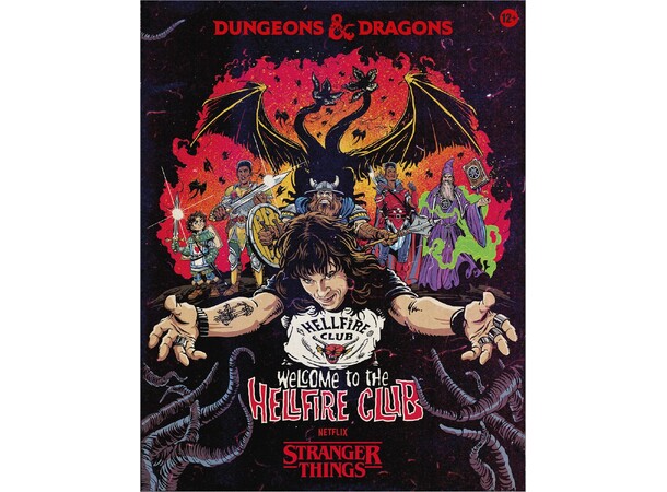 D&D Welcome to Hellfire Club Brädspel Stranger Things - Dungeons & Dragons 