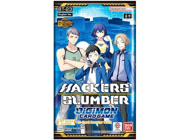 Digimon TCG Hackers Slumber Booster Digimon Card Game - BT-23 