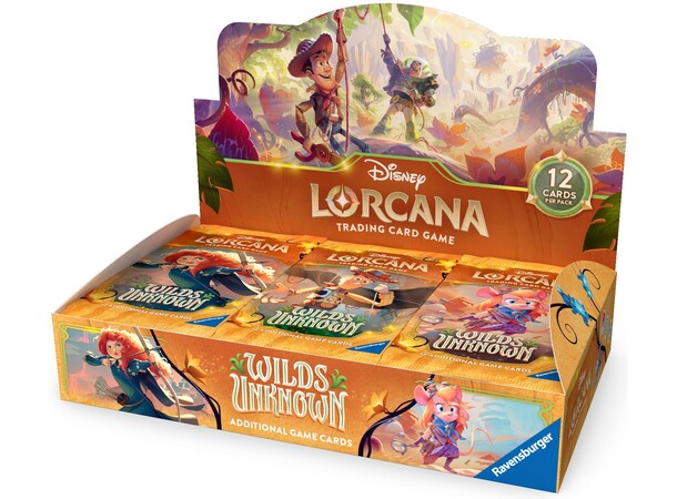 Disney Lorcana Wilds Unknown Booster Box 