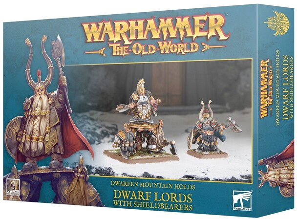 Dwarfen Mountain Holds Dwarf Lords Dwarf Lords with Shieldbearers 