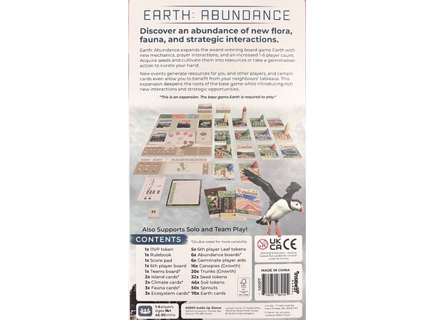 Earth Abundance Expansion Expansion till Earth 