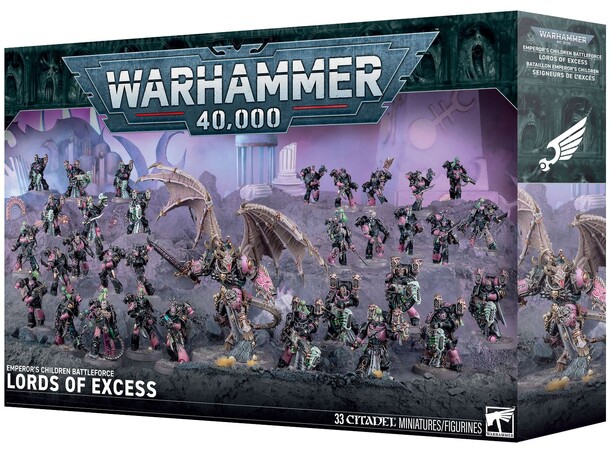 Emperors Children Battleforce Warhammer 40K - Lords of Excess 