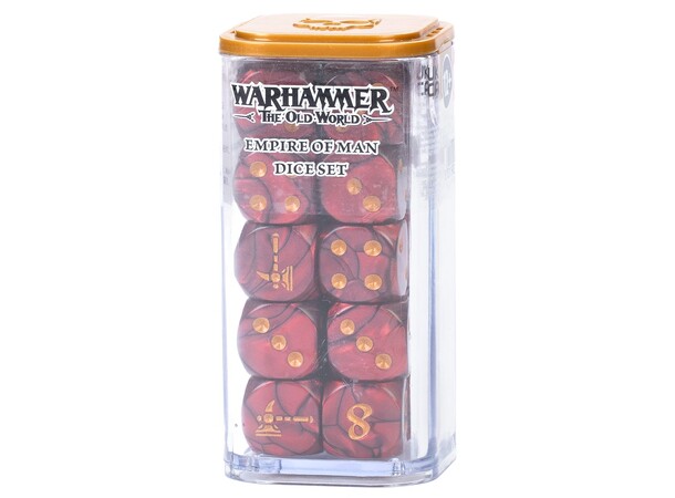 Empire of Man Dice Set Warhammer The Old World 